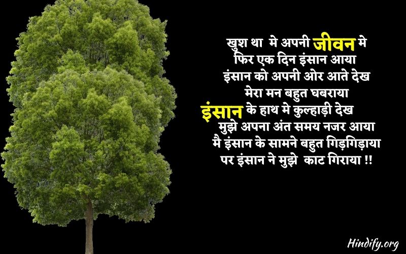poem on tree in hindi