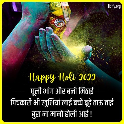 holi celebration quotes in hindi