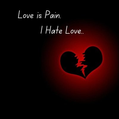 i hate love you image