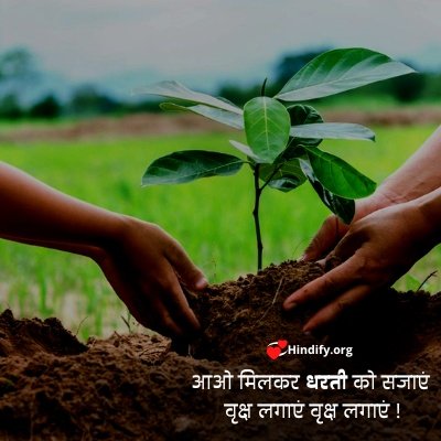 slogan in hindi on trees
