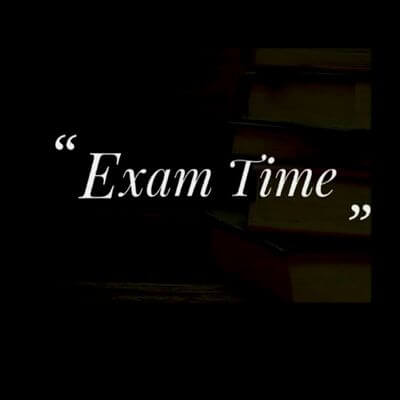 dont disturb exam time dp